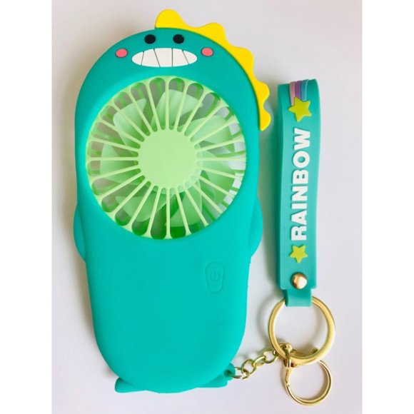 Green - Lovely Mini Portable Pocket USB Fan - Picture 2 of 7